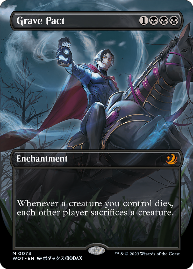 Grave Pact (Anime Borderless) [Wilds of Eldraine: Enchanting Tales] [Foil]