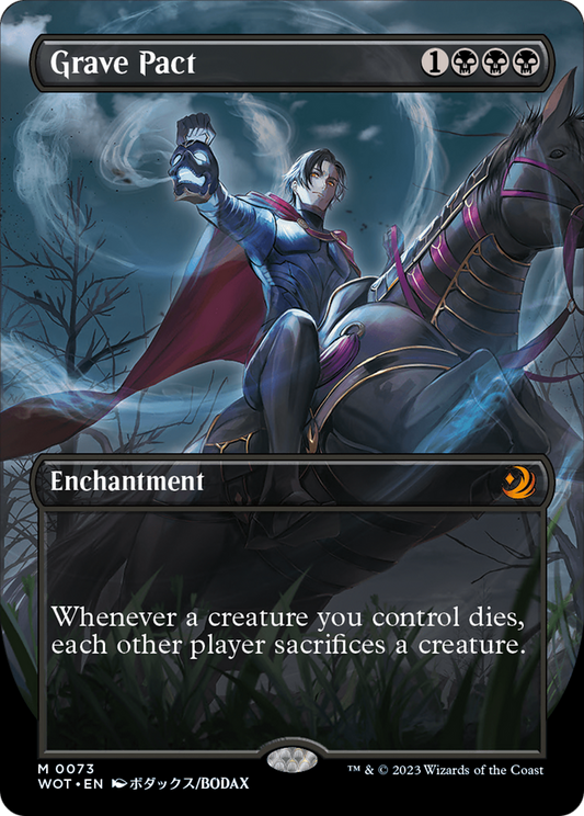 Grave Pact (Anime Borderless) [Wilds of Eldraine: Enchanting Tales] [Foil]