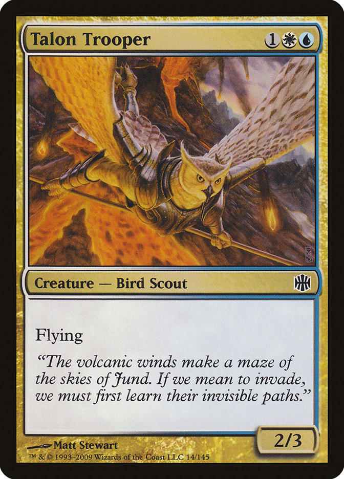 Talon Trooper [Alara Reborn] [Foil]