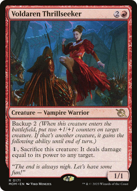 Voldaren Thrillseeker [March of the Machine] [Foil]