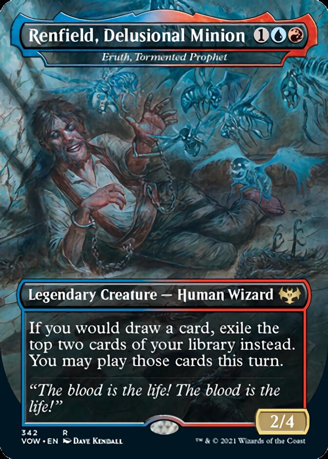 Eruth, Tormented Prophet - Renfield, Delusional Minion [Innistrad: Crimson Vow] [Foil]