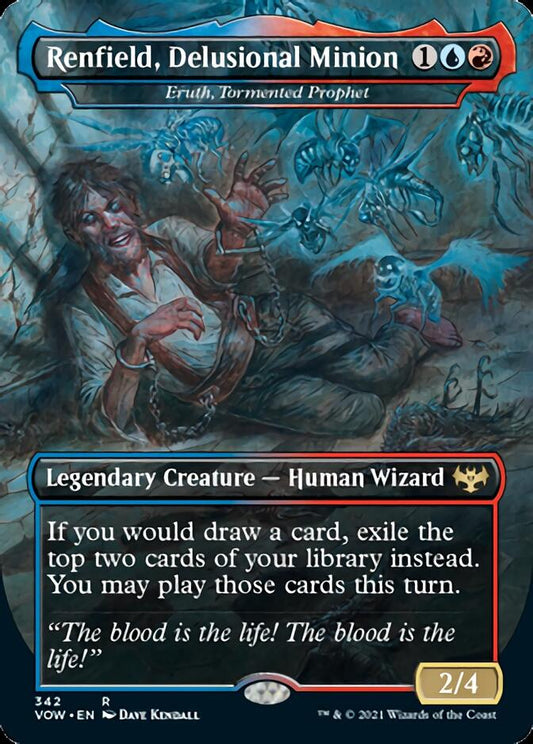 Eruth, Tormented Prophet - Renfield, Delusional Minion [Innistrad: Crimson Vow] [Foil]