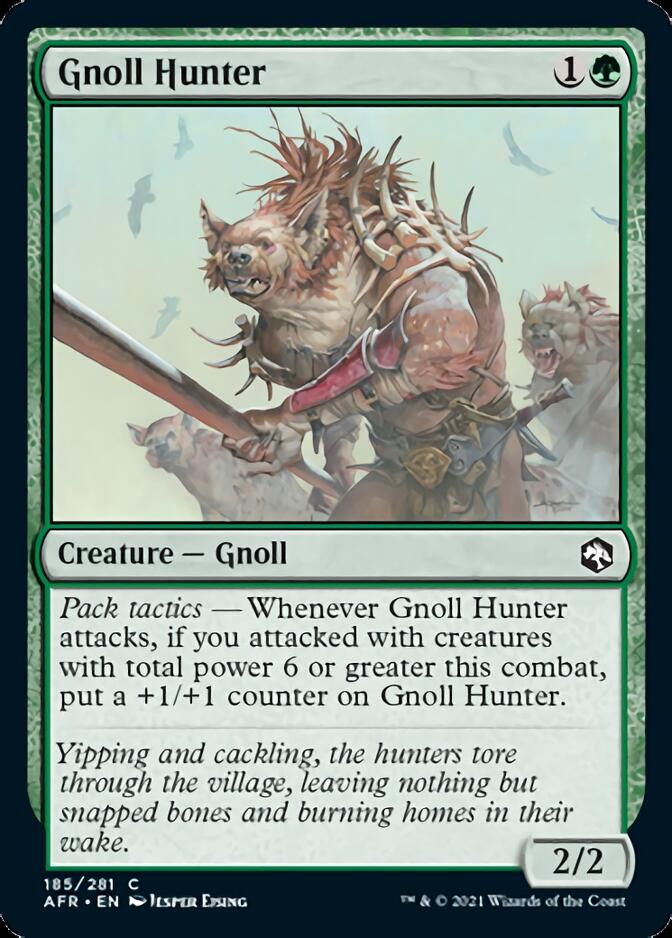 Gnoll Hunter [Dungeons & Dragons: Adventures in the Forgotten Realms] [Foil]