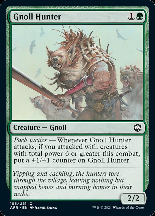 Gnoll Hunter [Dungeons & Dragons: Adventures in the Forgotten Realms] [Foil]