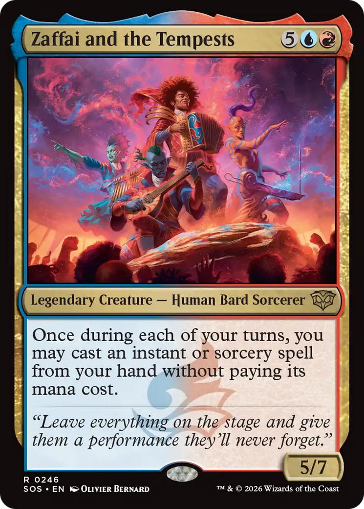 Zaffai and the Tempests [Secrets of Strixhaven] [Foil]