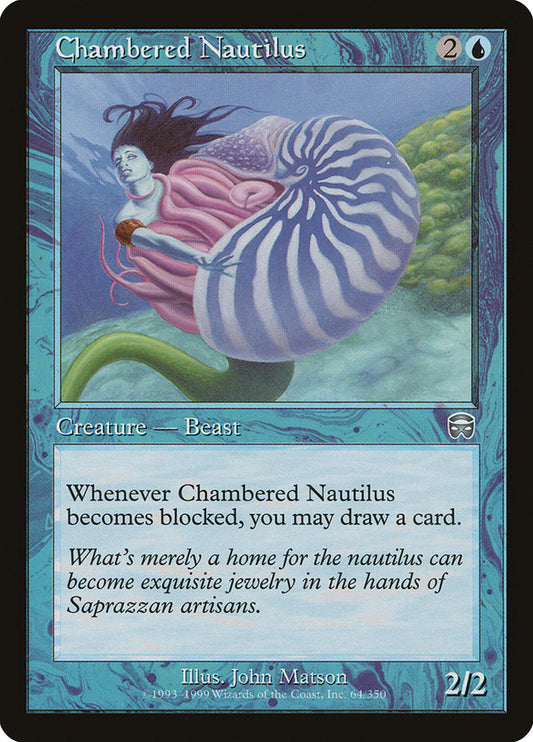 Chambered Nautilus [Mercadian Masques] [Foil]