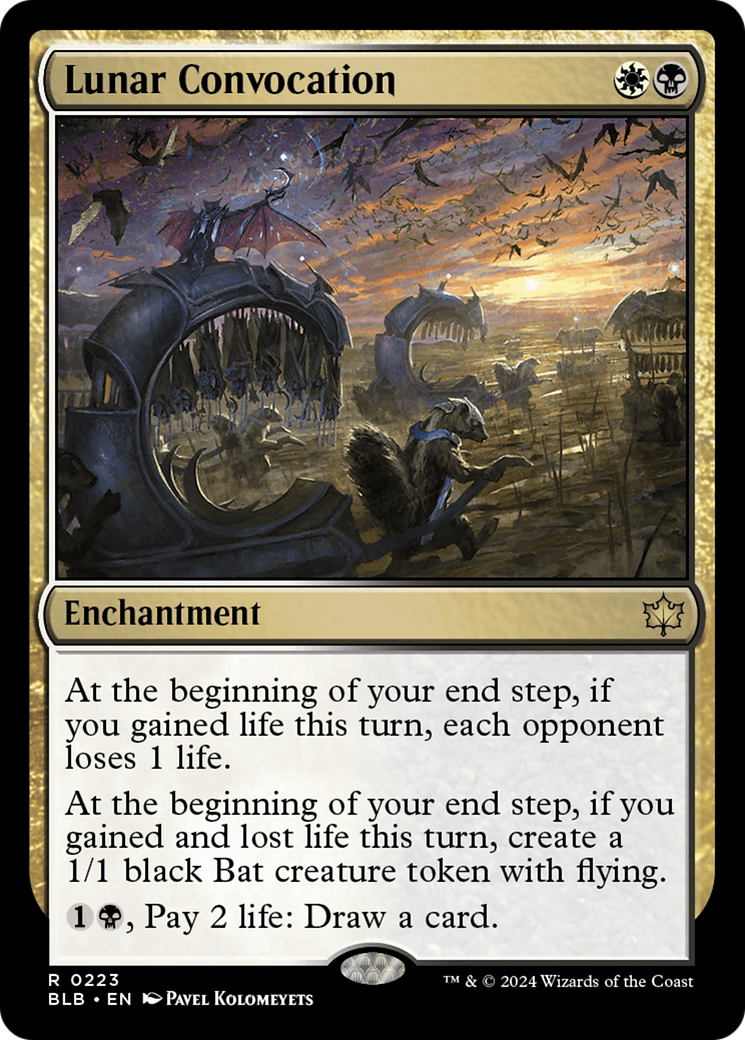 Lunar Convocation [Bloomburrow] [Foil]