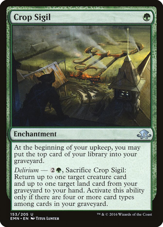 Crop Sigil [Eldritch Moon] [Foil]