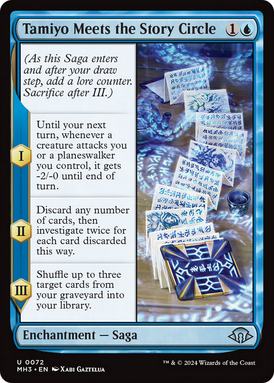 Tamiyo Meets the Story Circle [Modern Horizons 3] [Foil]