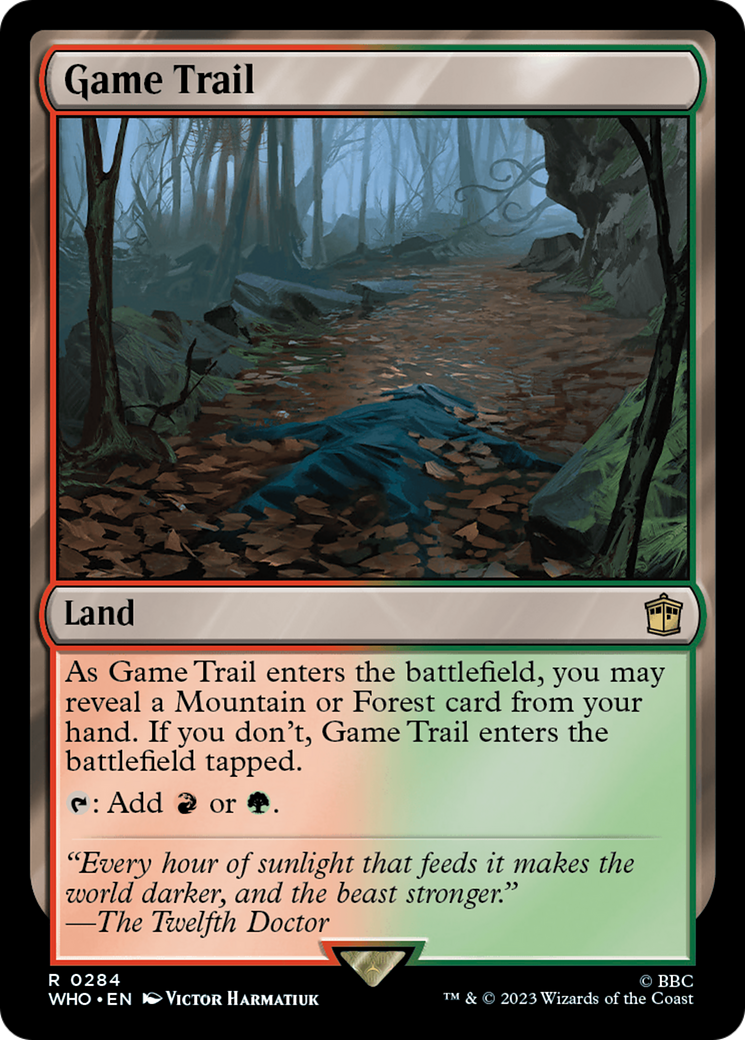 Game Trail [Doctor Who] [Foil]