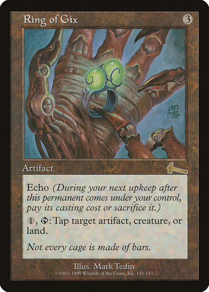 Ring of Gix [Urza's Legacy] [Foil]