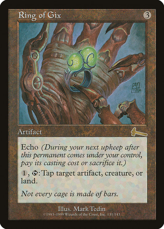 Ring of Gix [Urza's Legacy] [Foil]