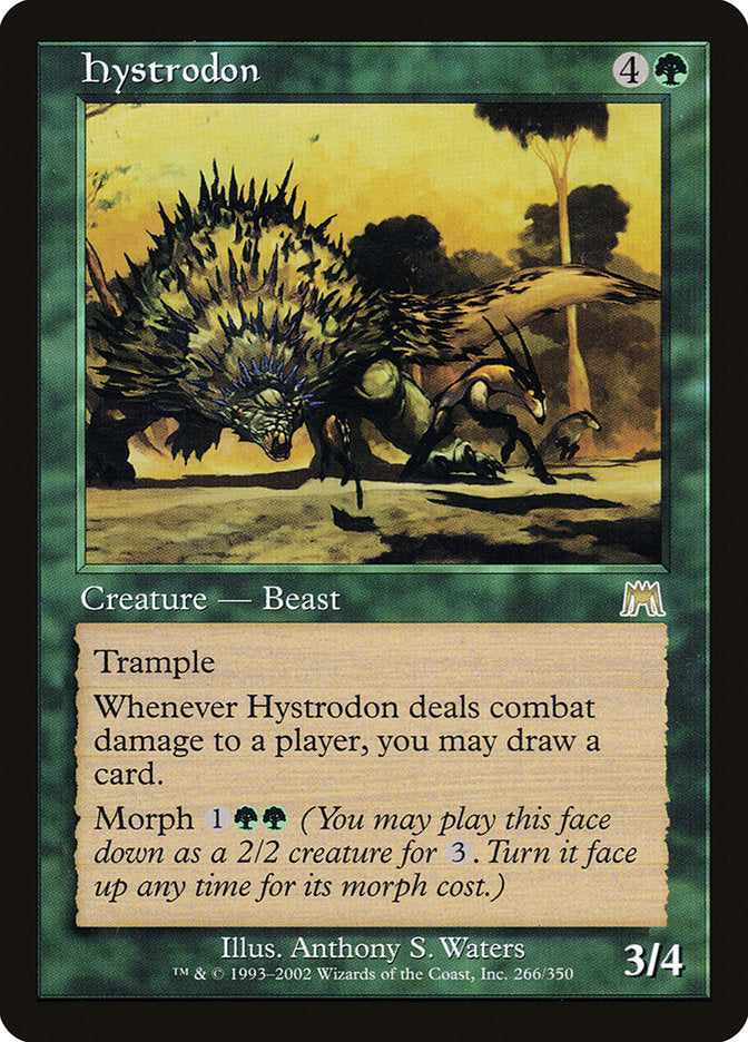 Hystrodon [Onslaught] [Foil]