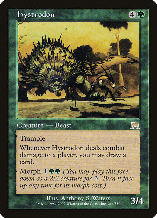 Hystrodon [Onslaught] [Foil]