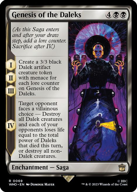 Genesis of the Daleks [Doctor Who] [Foil]