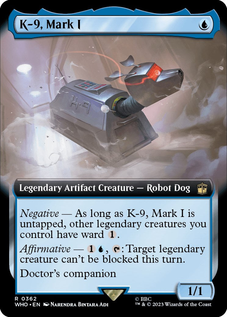 K-9, Mark I (Extended Art) [Doctor Who] [Foil]