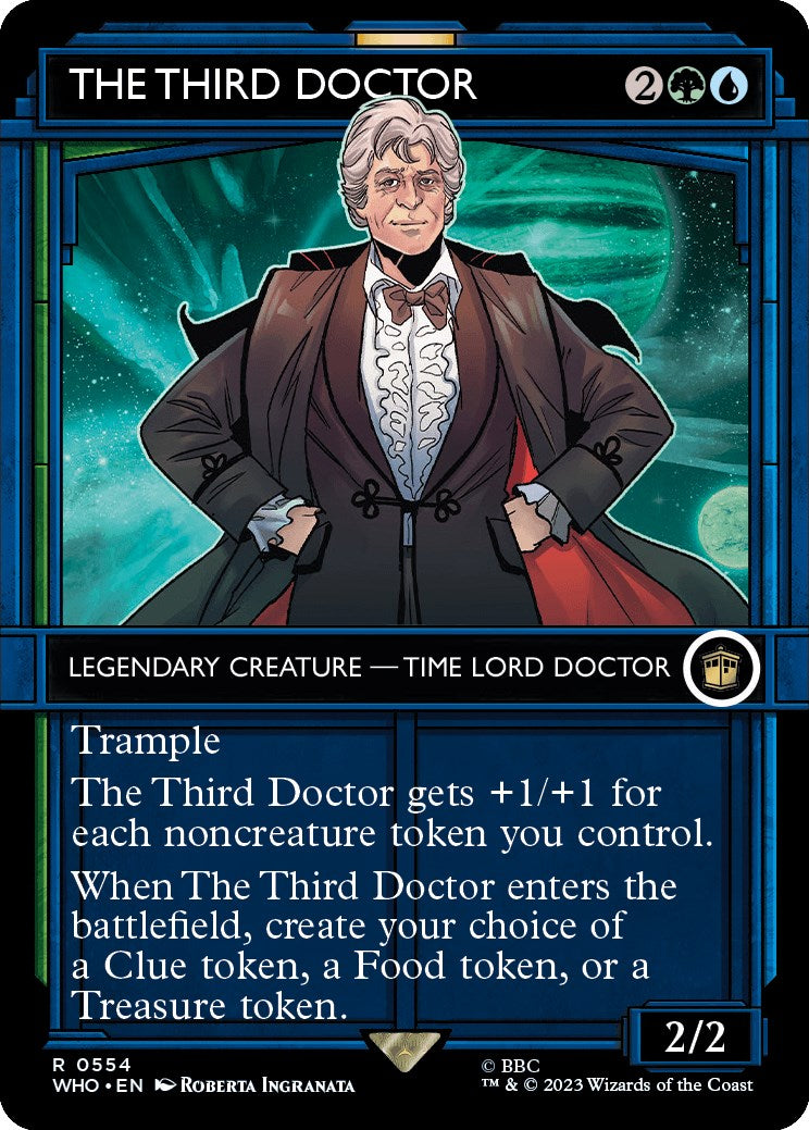 The Third Doctor (Showcase) [Doctor Who] [Foil]