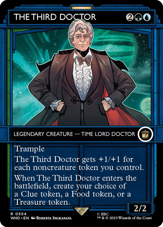 The Third Doctor (Showcase) [Doctor Who] [Foil]