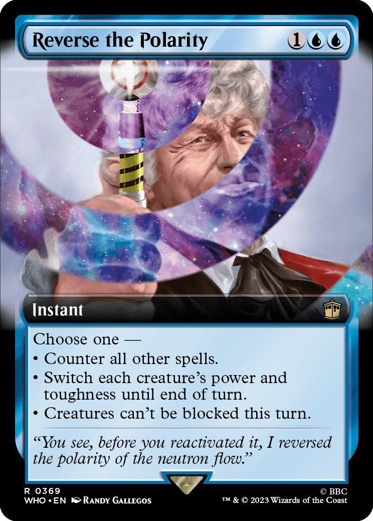 Reverse the Polarity (Extended Art) [Doctor Who] [Foil]