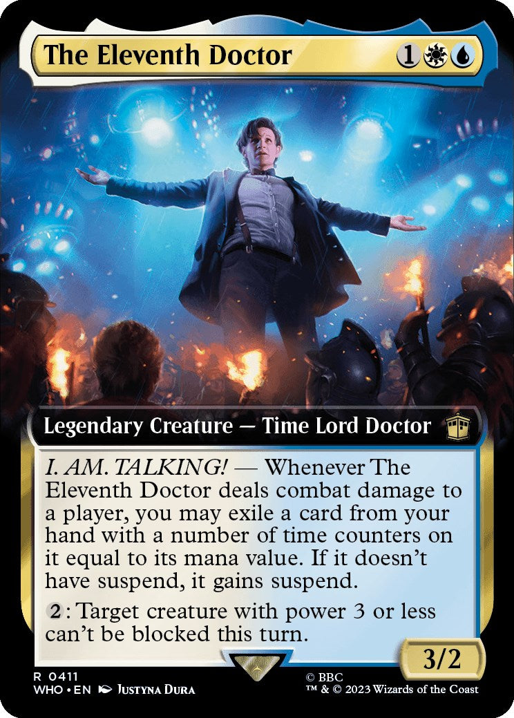 The Eleventh Doctor (Extended Art) [Doctor Who] [Foil]