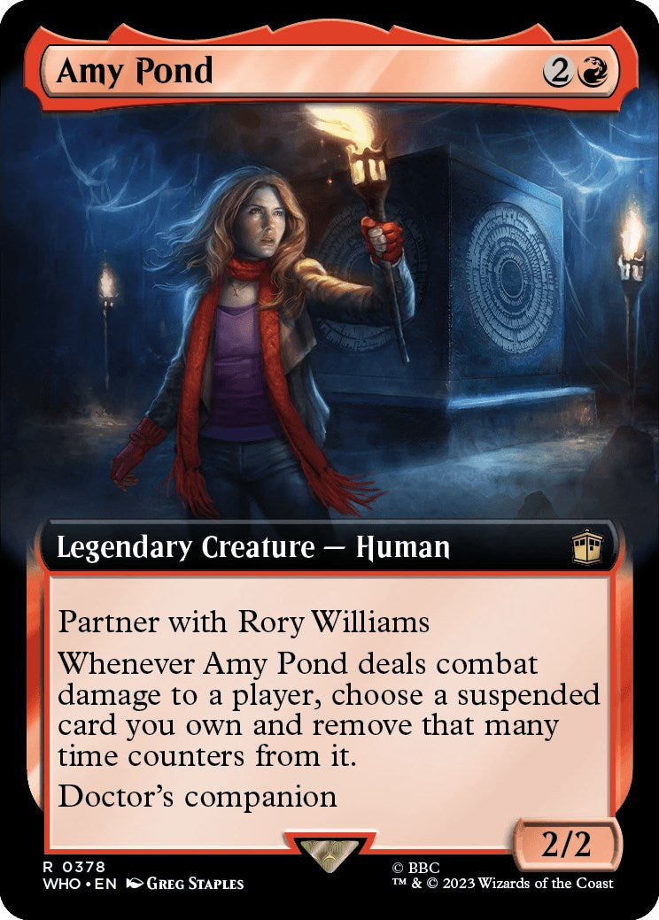 Amy Pond (Extended Art) [Doctor Who] [Foil]