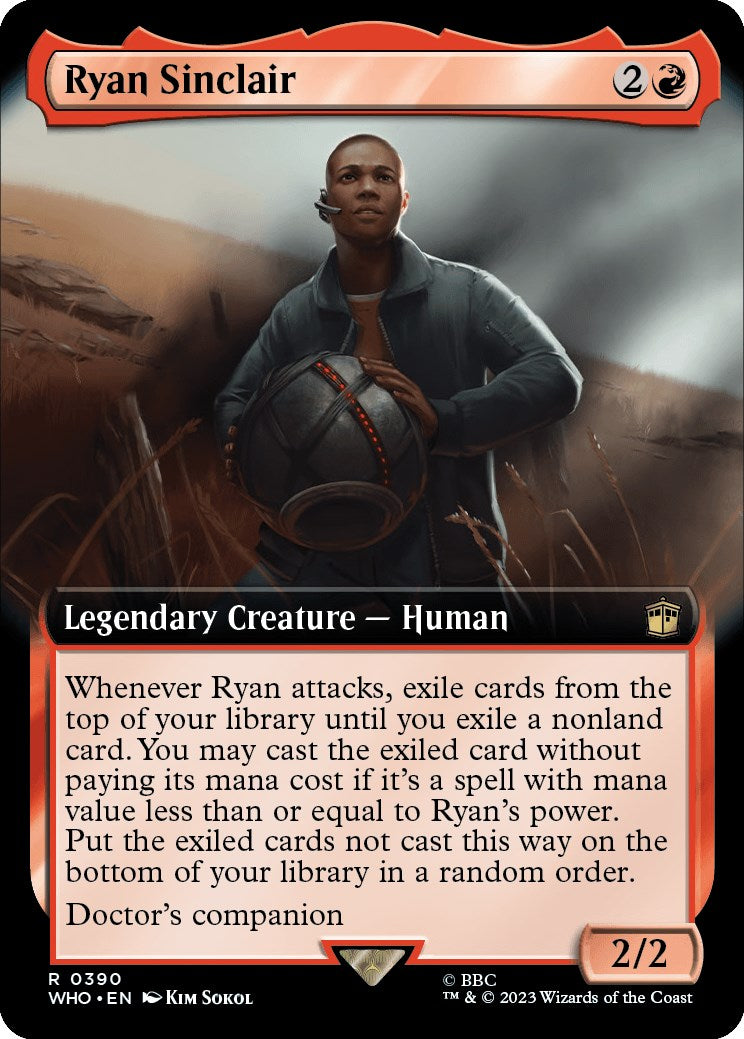 Ryan Sinclair (Extended Art) [Doctor Who] [Foil]
