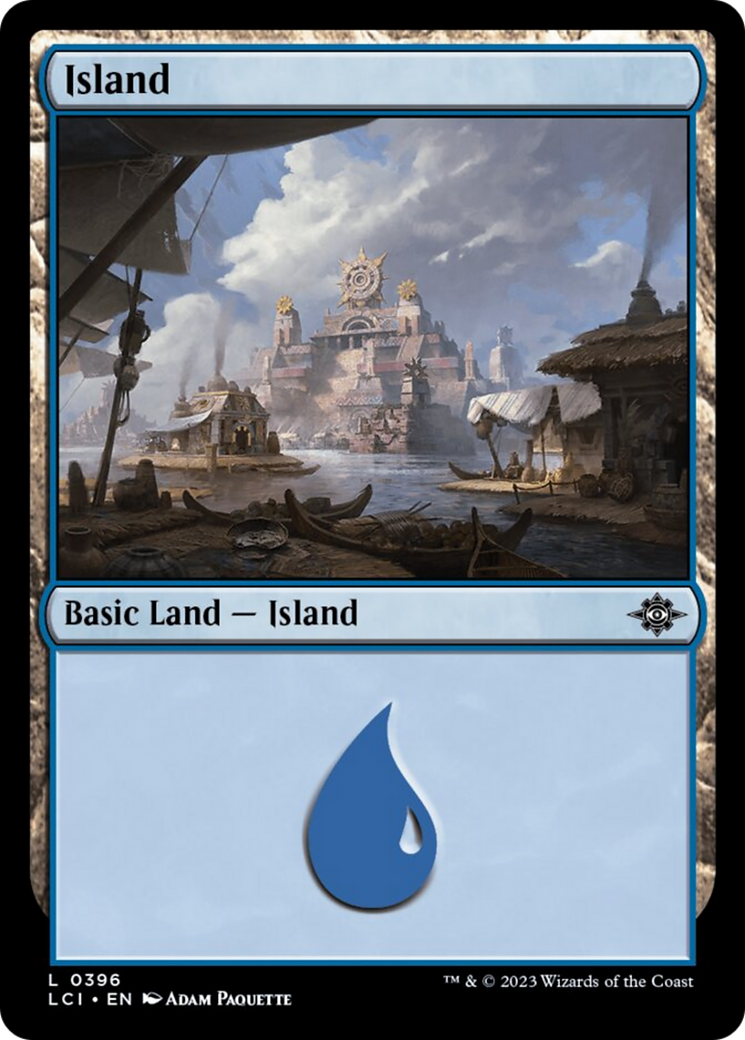 Island (0396) [The Lost Caverns of Ixalan] [Foil]