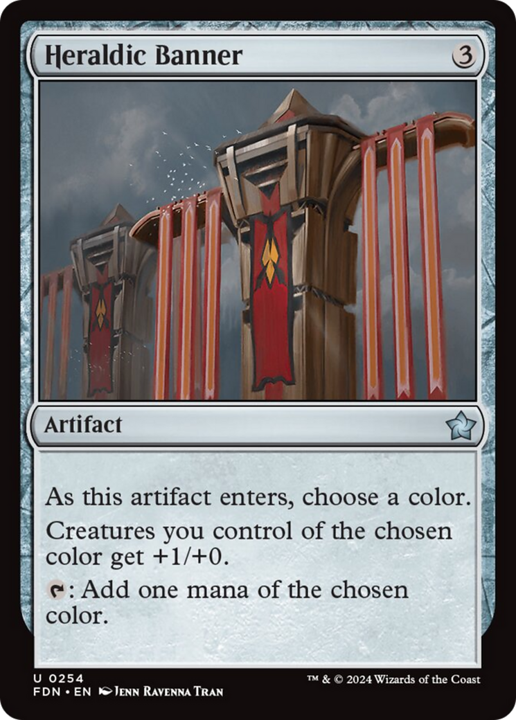 Heraldic Banner [Foundations] [Foil]