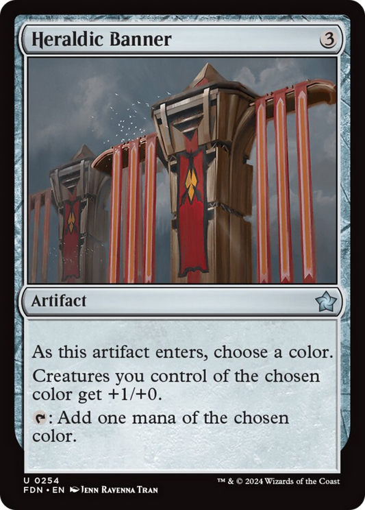 Heraldic Banner [Foundations] [Foil]