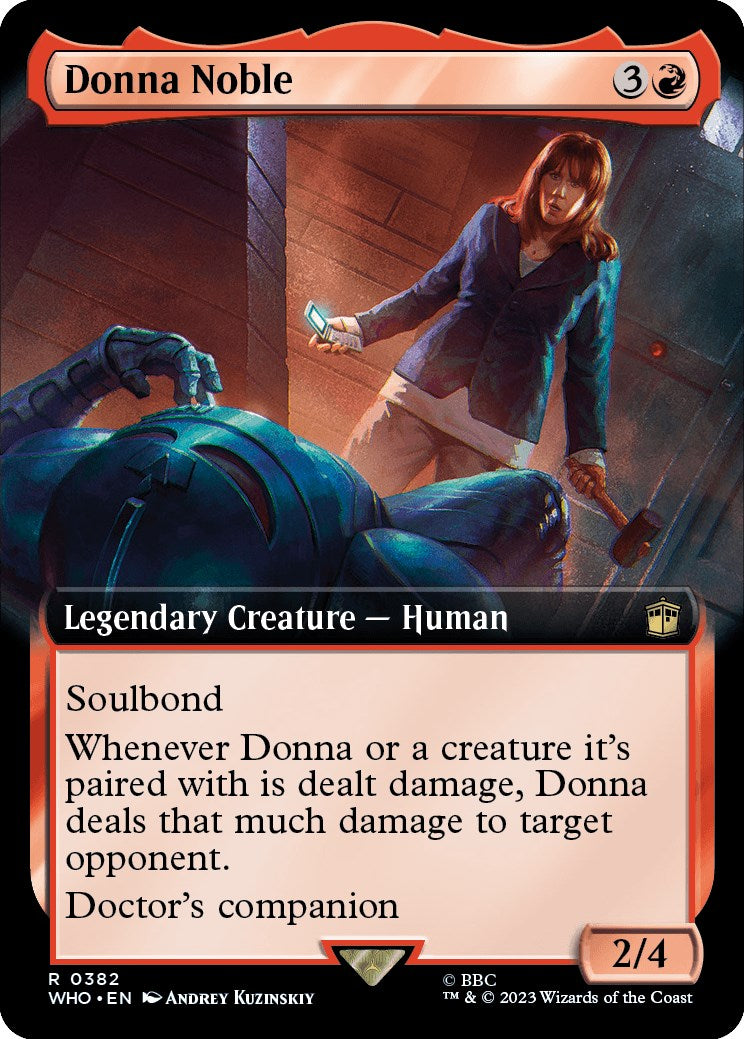 Donna Noble (Extended Art) [Doctor Who] [Foil]