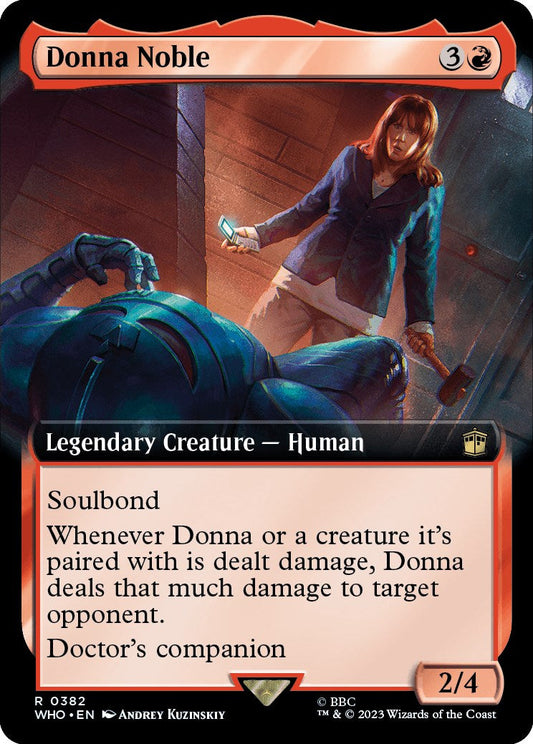 Donna Noble (Extended Art) [Doctor Who] [Foil]