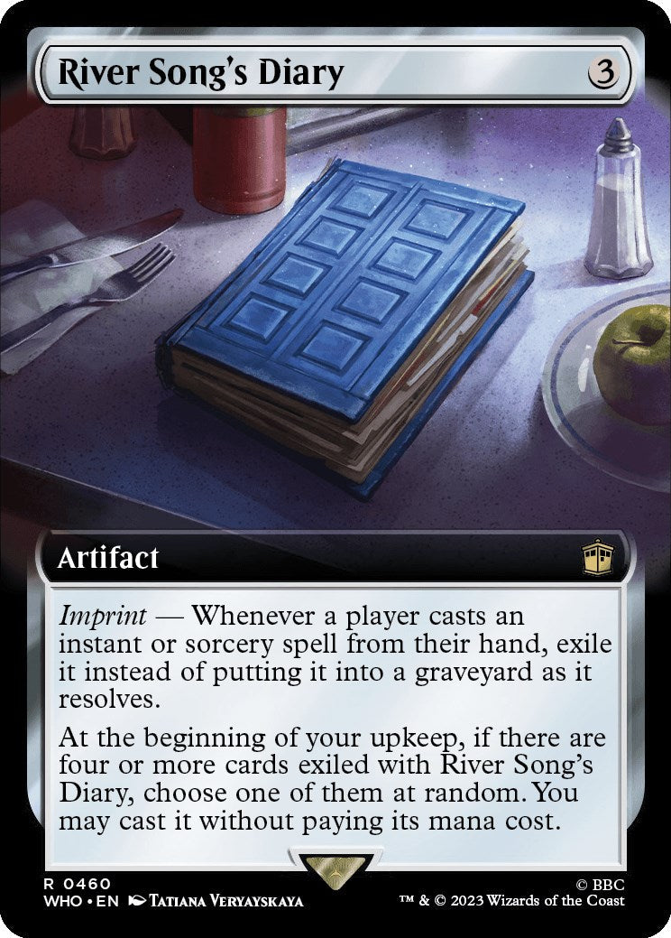 River Song's Diary (Extended Art) [Doctor Who] [Foil]
