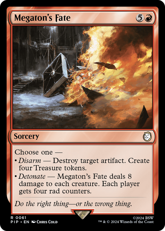 Megaton's Fate [Fallout] [Foil]