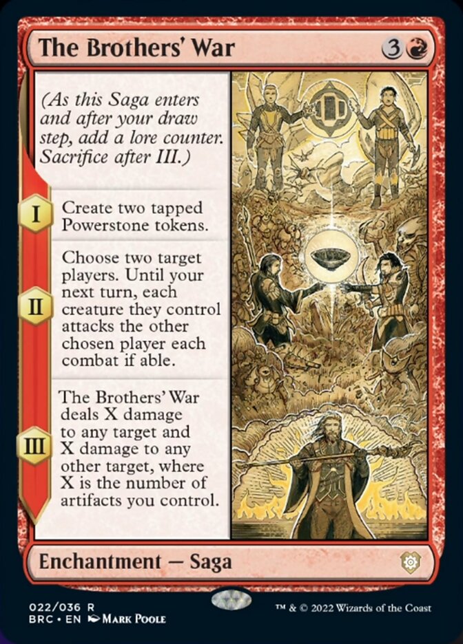 The Brothers' War [The Brothers' War Commander] [Foil]