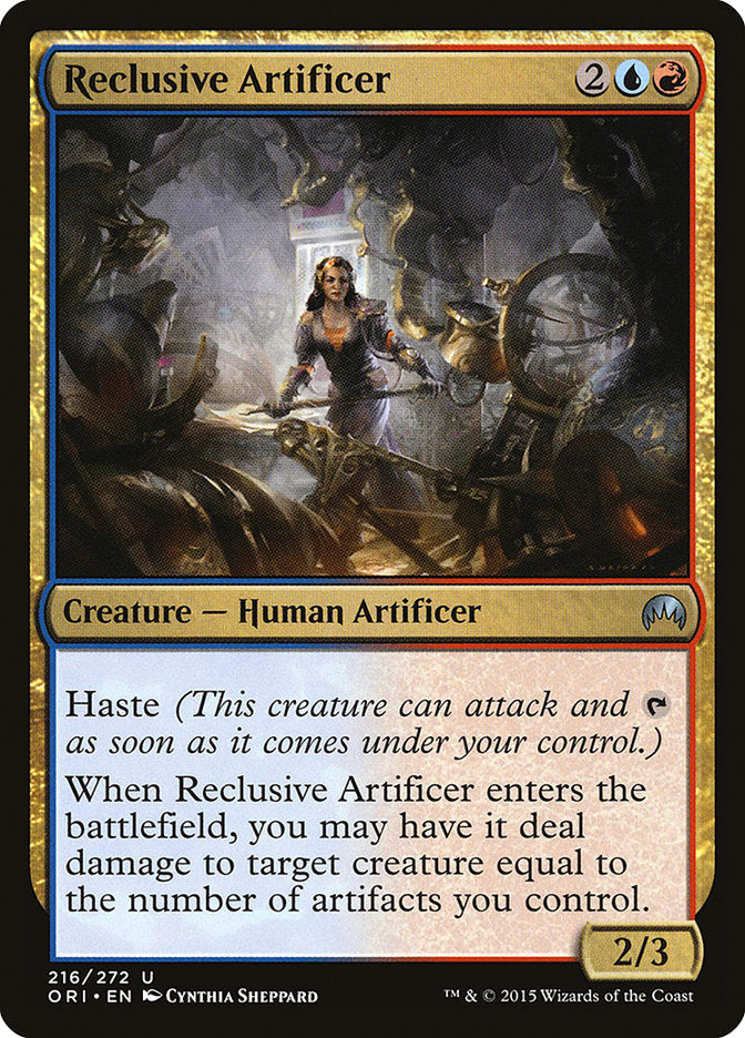 Reclusive Artificer [Magic Origins] [Foil]