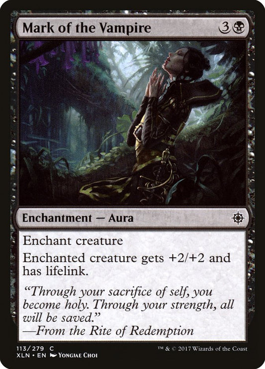 Mark of the Vampire [Ixalan] [Foil]