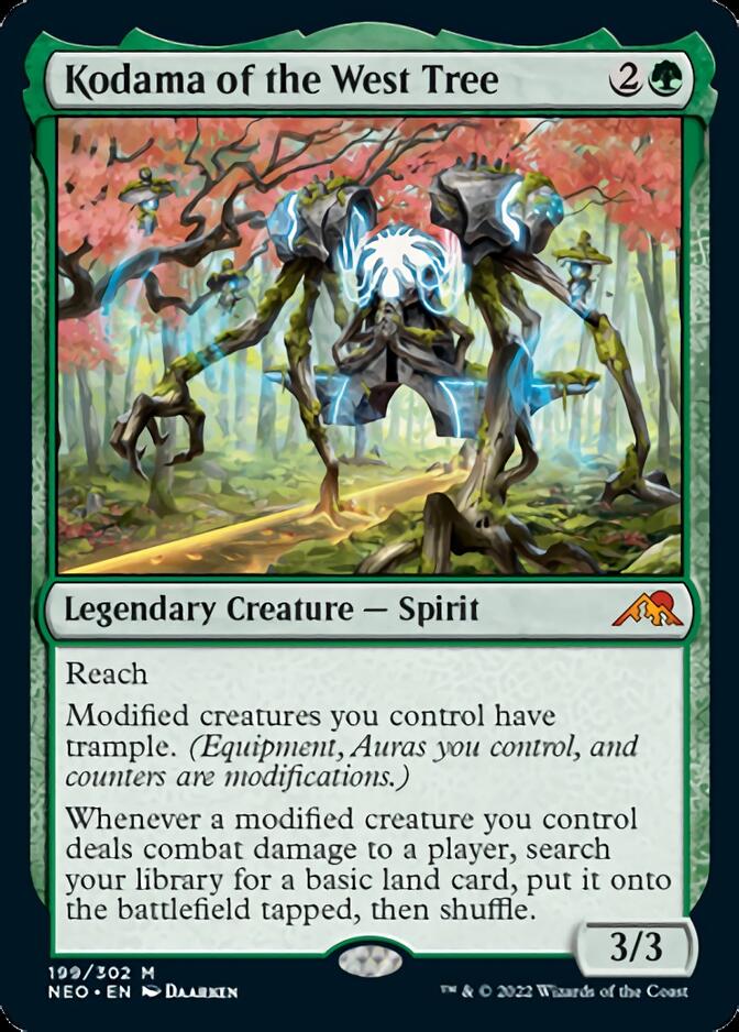Kodama of the West Tree [Kamigawa: Neon Dynasty] [Foil]