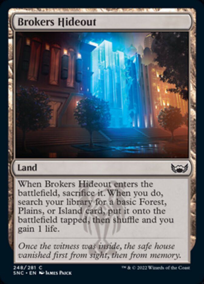Brokers Hideout [Streets of New Capenna] [Foil]