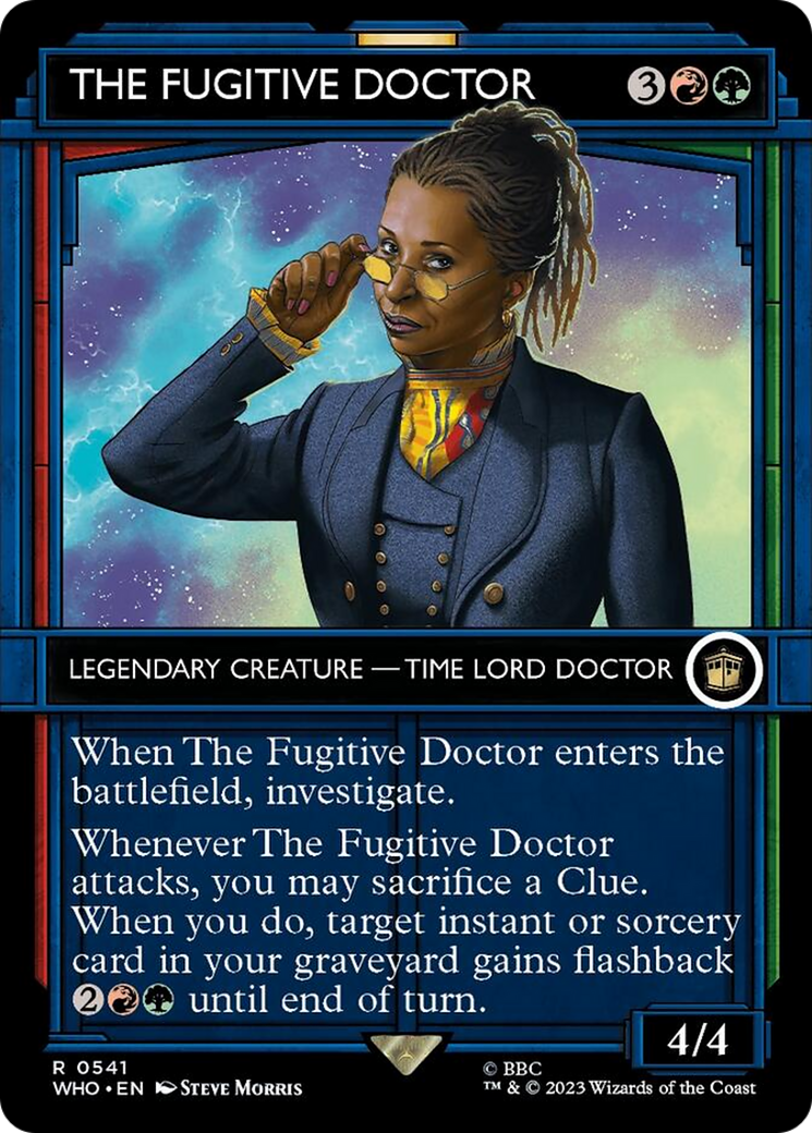 The Fugitive Doctor (Showcase) [Doctor Who] [Foil]