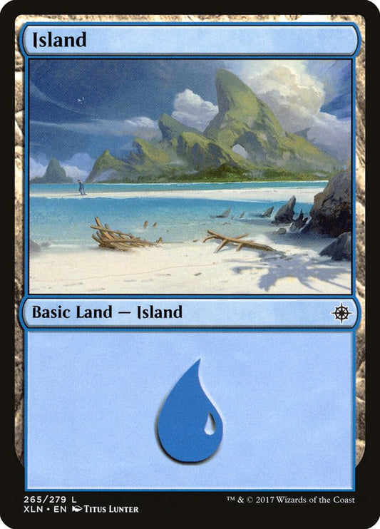 Island (265) [Ixalan] [Foil]