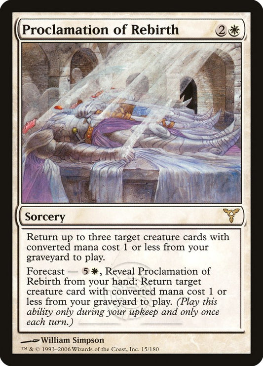 Proclamation of Rebirth [Dissension] [Foil]