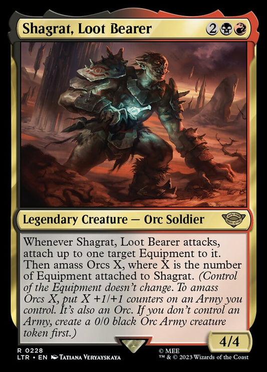 Shagrat, Loot Bearer [The Lord of the Rings: Tales of Middle-Earth] [Foil]