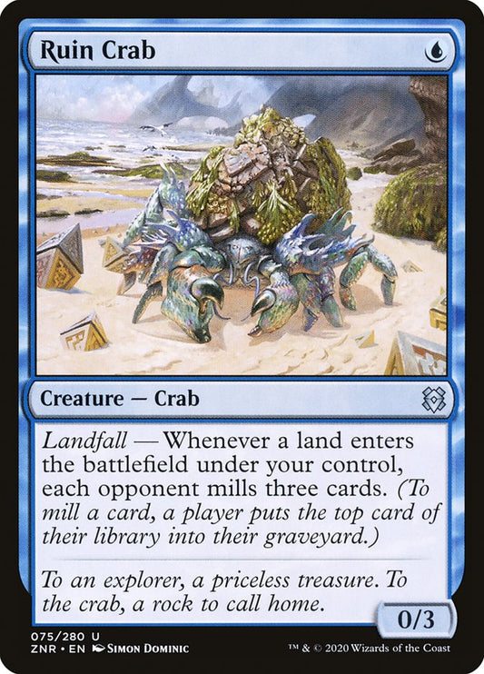 Ruin Crab [Zendikar Rising] [Foil]