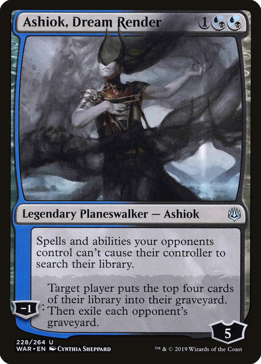 Ashiok, Dream Render [War of the Spark] [Foil]