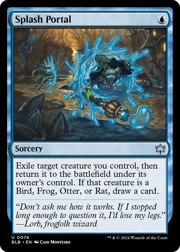 Splash Portal [Bloomburrow] [Foil]