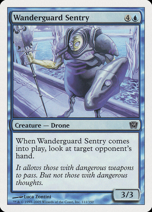 Wanderguard Sentry [Ninth Edition] [Foil]