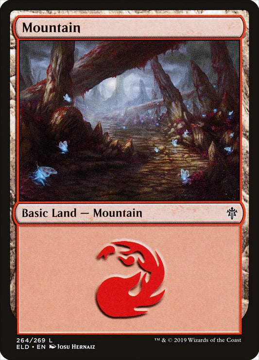 Mountain (264) [Throne of Eldraine] [Foil]