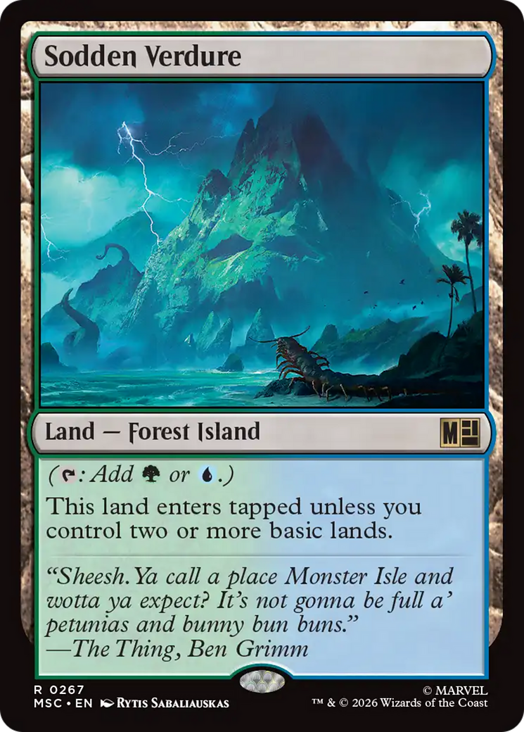 Sodden Verdure [Marvel Super Heroes Commander]