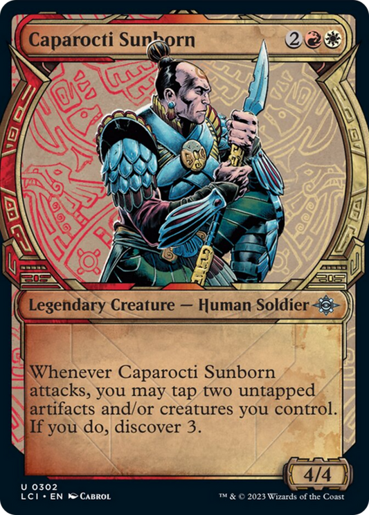 Caparocti Sunborn (Showcase) [The Lost Caverns of Ixalan] [Foil]