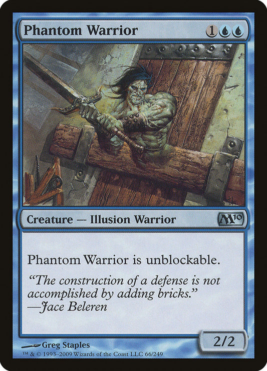 Phantom Warrior [Core Set 2010] [Foil]